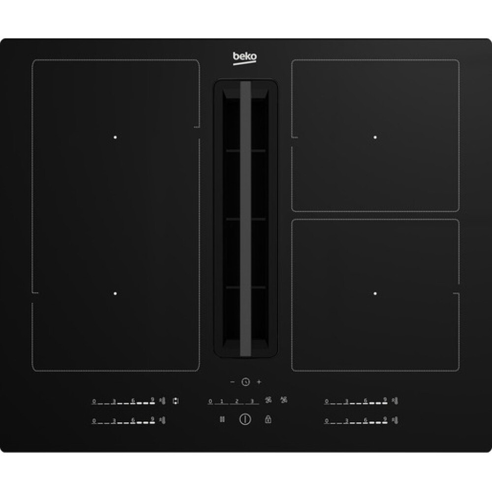 Piano cottura a induzione con cappa integrata 60 cm