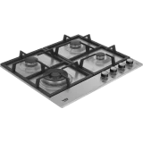 Beko HIAW64226SXE: Plan de cocina de gas 60cm, 4 quemadores, wok, alta eficiencia