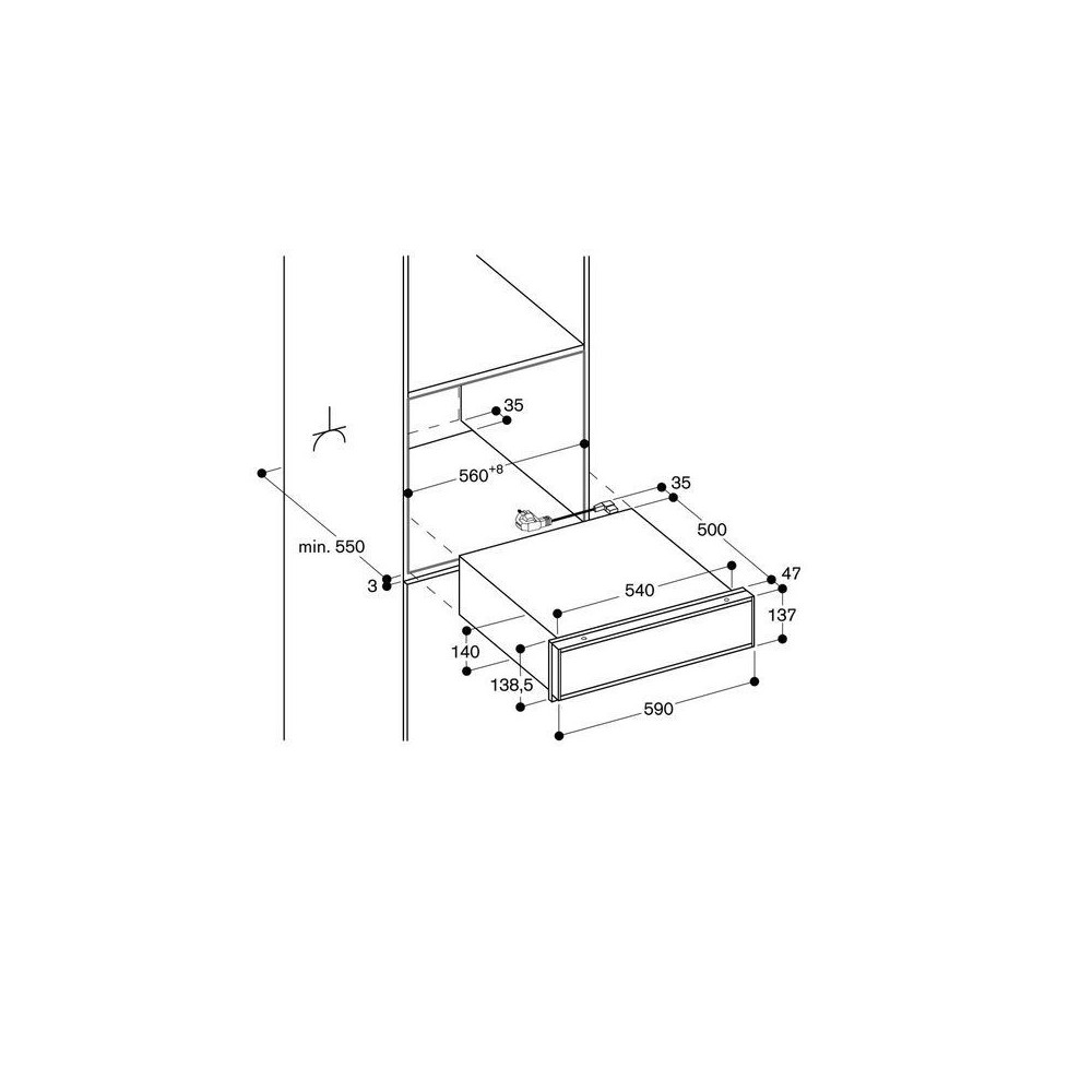 Gaggenau DV461110 Cassetto Sous-Vide Serie 400