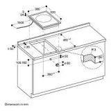 Gaggenau 38 cm 1 zone de cuisson 21-32 cm, cadre en acier inoxydable sans boutons précision et polyvalence.