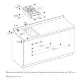 gaggenau VG231120F Газовый шланг Вок