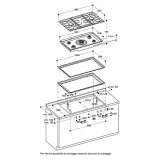 Gaggenau CG492111F Table de cuisson à gaz série 400