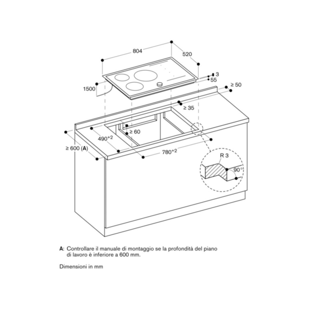 Gaggenau CI283113 Flex Induction Cooktop 200 Series