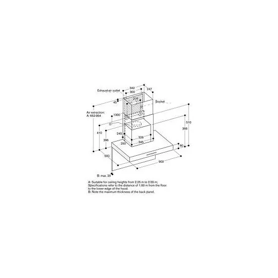 Gaggenau AW240191: Wall Suction Center for Elegant and Professional Kitchen
