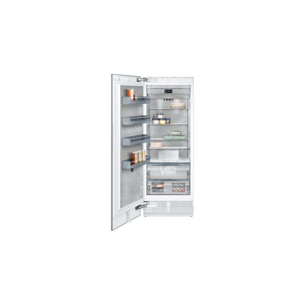 Vario freezer 400 Series Stainless steel and solid interiors