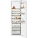 Fridge-freezer combination Interior with elegant aluminium elements and Gaggenau Light finish