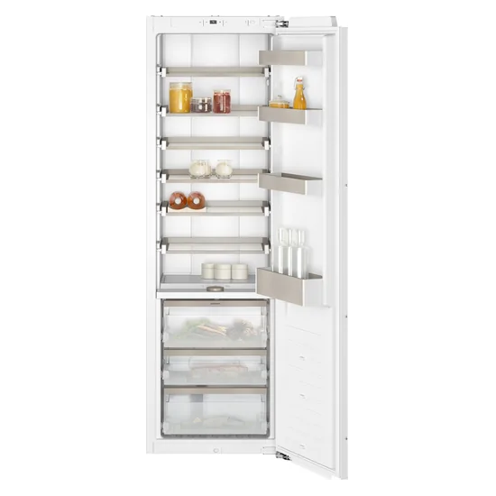 Gaggenau RC289370 Fridge Vario Series 200 Interior con elegantes elementos de aluminio y acabado Gaggenau La luz