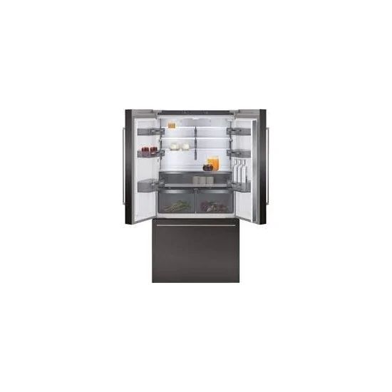 Повышение вашей кухни с французским дверным холодильником Gaggenau, 90,5 X 183 X 70,6 см, оснащенный дозатором.