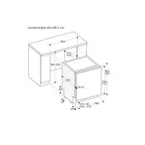 Gaggenau DF211100 6 Programme mit AquaSensor und 3 Optionen einschließlich Power für die Reinigung und Trocknen von Geschirr i
