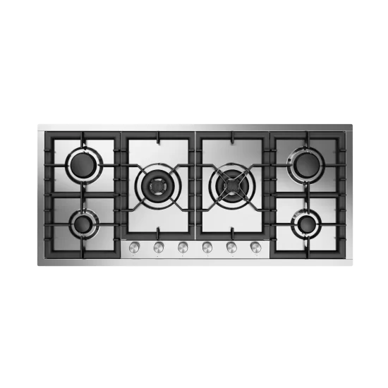 ILVE HCPT125DD Piano Cottura Gas Professional Plus 120cm Inox