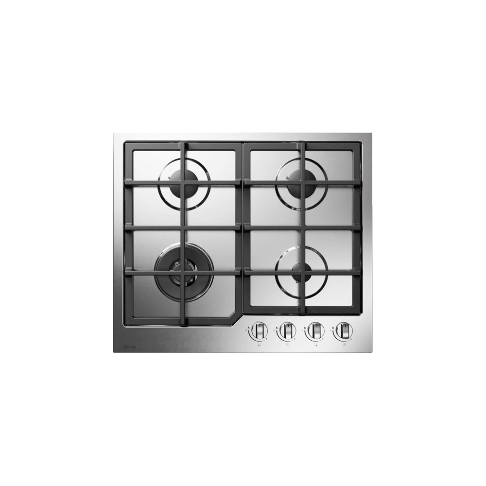 Ilve Gas Hob, Stainless Steel 60 cm 4 Wok