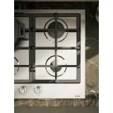 Piano Cottura a Gas Ilve, Acciaio Inox 90 cm 5 Wok laterale a sinistra