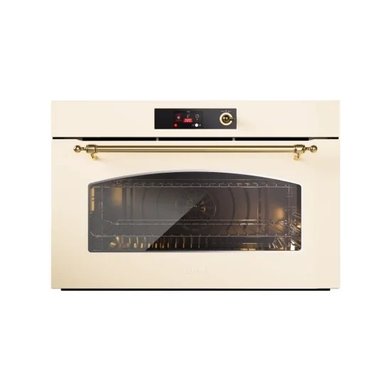 Horno eléctrico Ilve: 90 cm Capacidad 110 L de acero inoxidable o pintado, 30-300 ° C.