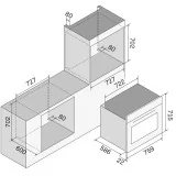ILVE OV30PMT3/SS Horno eléctrico 30 pulgadas, 114 litros, acero inoxidable, 320°C, TFT táctil Duegstore.com