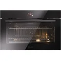 Ilve Electric Oven 90 cm Gloss Black, 30-300°C : colours - BK Black glossy, Knob and handrail finishing - Black matt