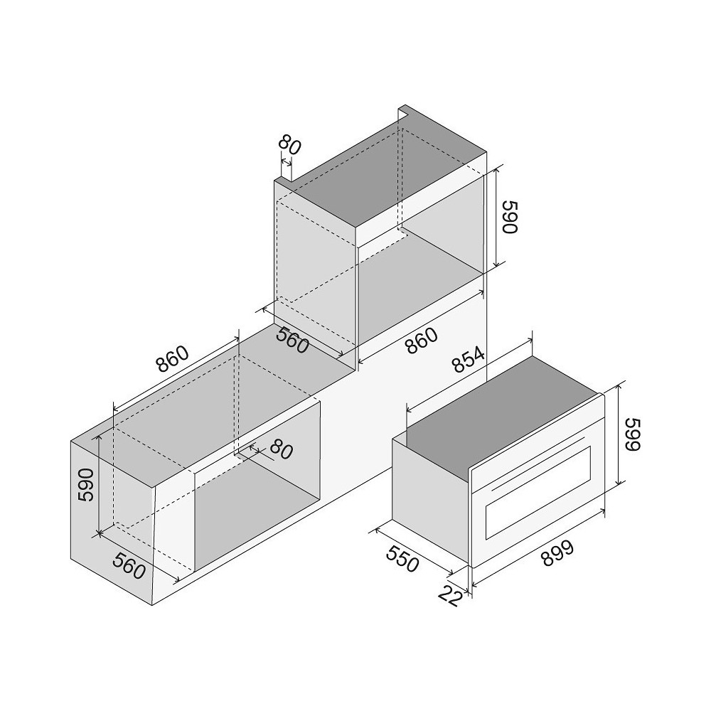 Découvrez Ilve : Four électrique professionnel inox 90 cm