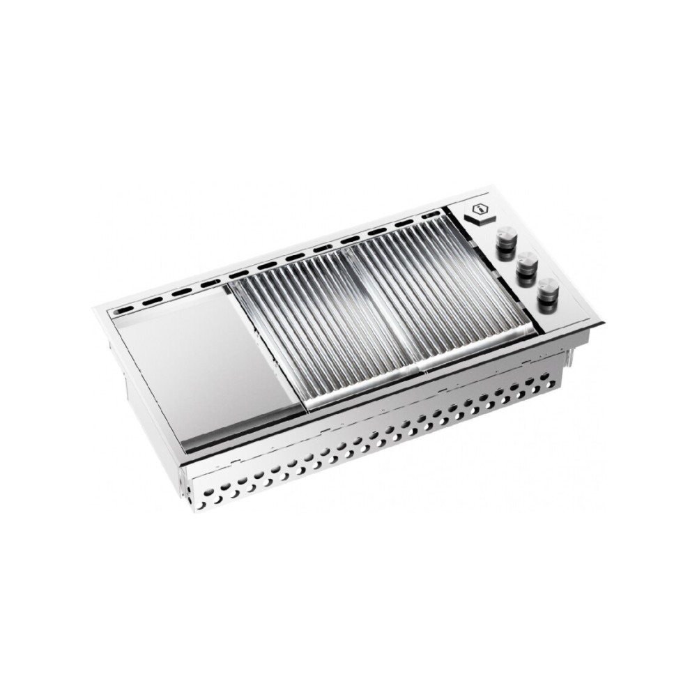 ILVE HBBQ100 Уличный встроенный гриль 100 см из нержавеющей стали Duegstore