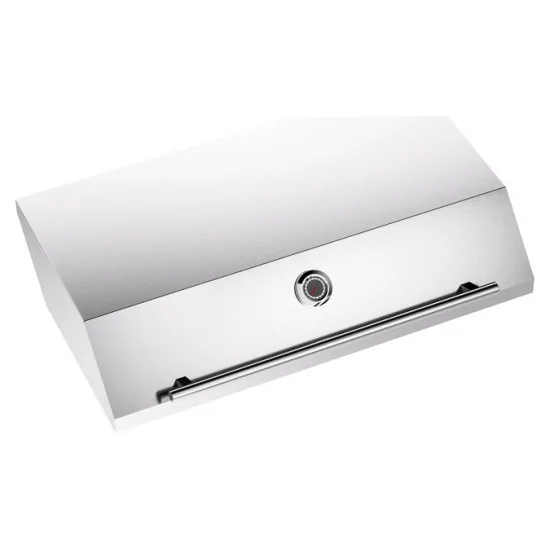 ILVE HBBQ100 户外内置烧烤炉 100 厘米，不锈钢 Duegstore