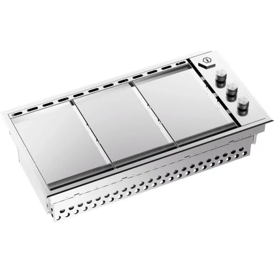 ILVE HBBQ100 Barbecue da Incasso Outdoor 100 cm in Acciaio Inox Duegstore