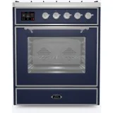 ILVE M30N – Blocco cottura configurabile 76 cm, 5 bruciatori gas, forno elettrico TFT touch