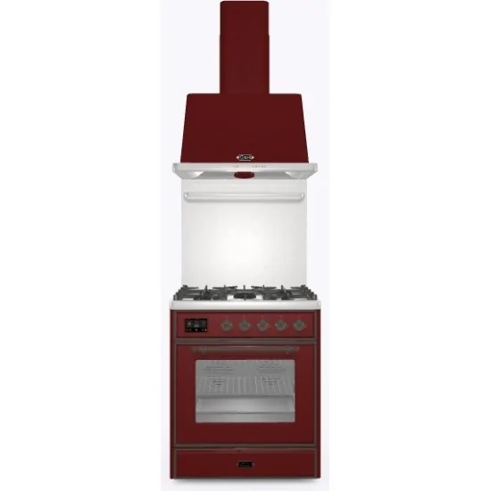 ILVE M30N – Table de cuisson configurable 76 cm, 5 brûleurs gaz, four électrique TFT tactile