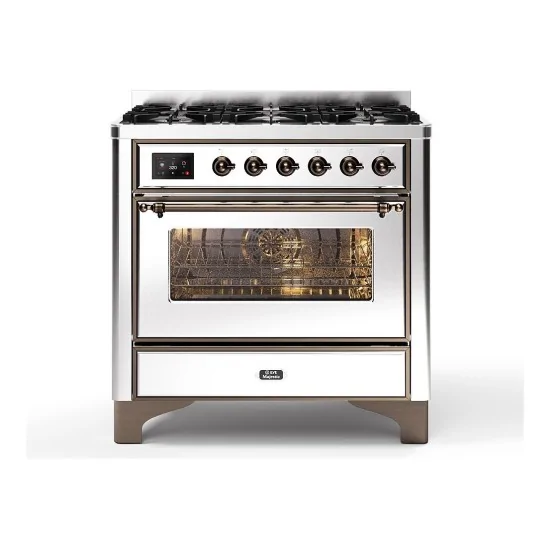 ILVE M09N Freestanding Cooktop 90 cm Configurable | 5 Gas/Induction Versions | Touch Oven A+