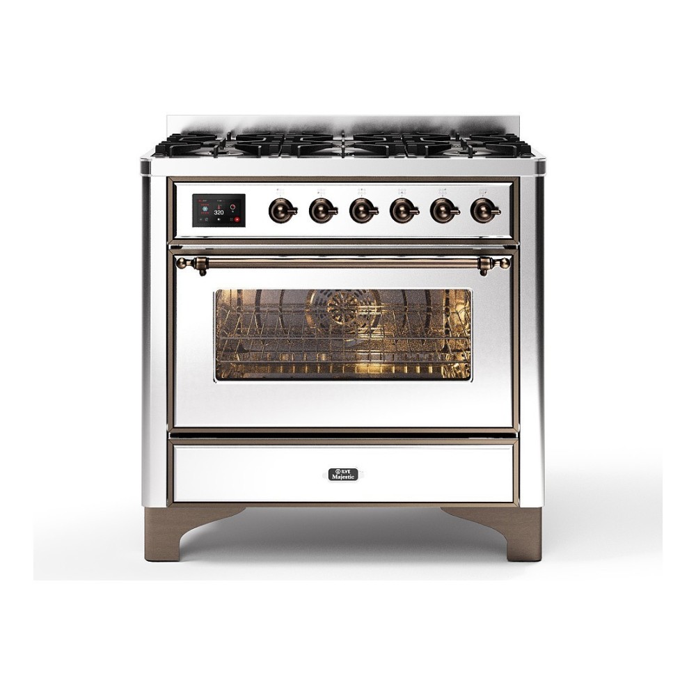 ILVE M09N – Blocco cottura libera installazione 90 cm, 5 versioni configurabili (gas/induzione), forno elettrico TFT touch