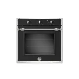 Built-in oven 60cm electric, 5 functions Matt black Heritage Series