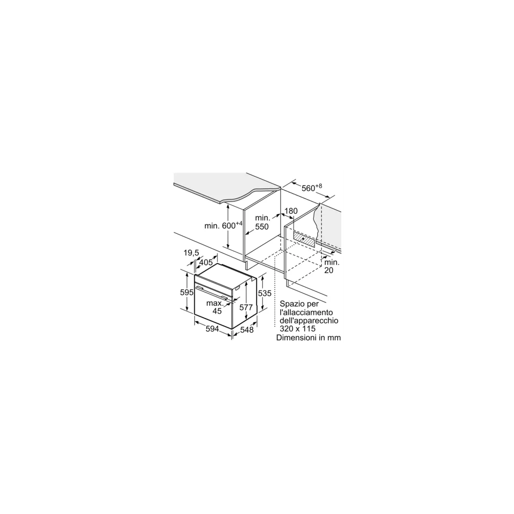 Four combiné raffiné avec micro-ondes intégré Siemens HM776GKB1 iQ700 Noir 60 x 60 cm pour des cuisines classes et stylées.
