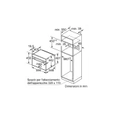 Forni compatto da incasso di alta qualità: scopri il Siemens iQ700 Nero CB774G1B1 60x45 cm.