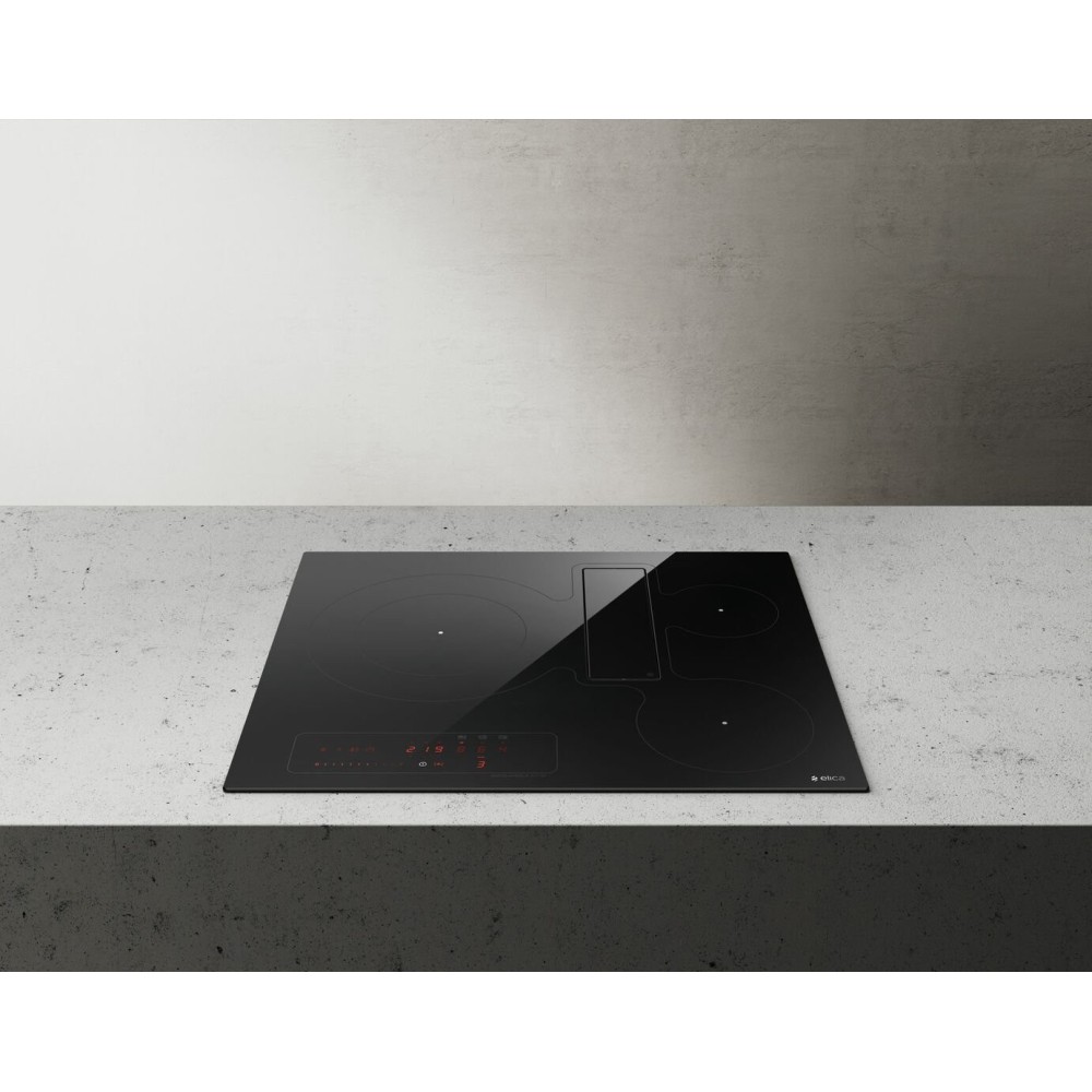 Elica Nikola Tesla Fit 3Z 60cm: Planta de cocina de inducción con zona extra grande ← Dueg Store