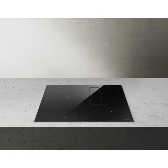 Elica NikolaTesla Fit 3Z 72cm: Planta de cocina de inducción con zona extra grande 30cm tención Dueg Store