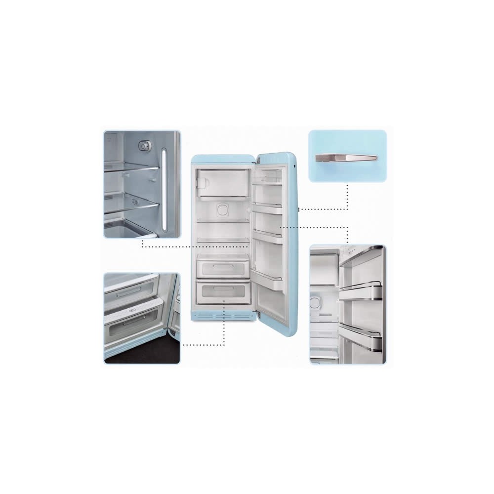 Smeg 50's Monoporta Verde Smeraldo Frigorifero