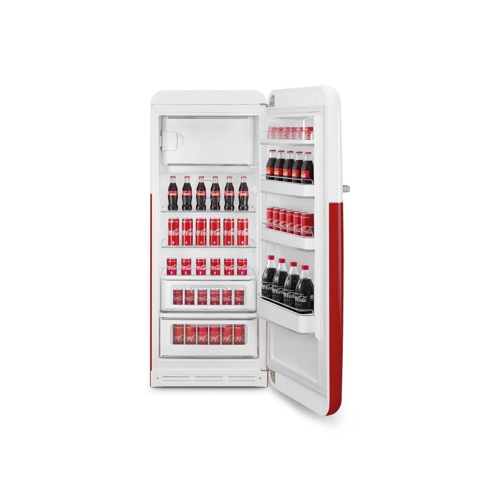 "Frigorifero Smeg in stile Coca Cola anni '50".