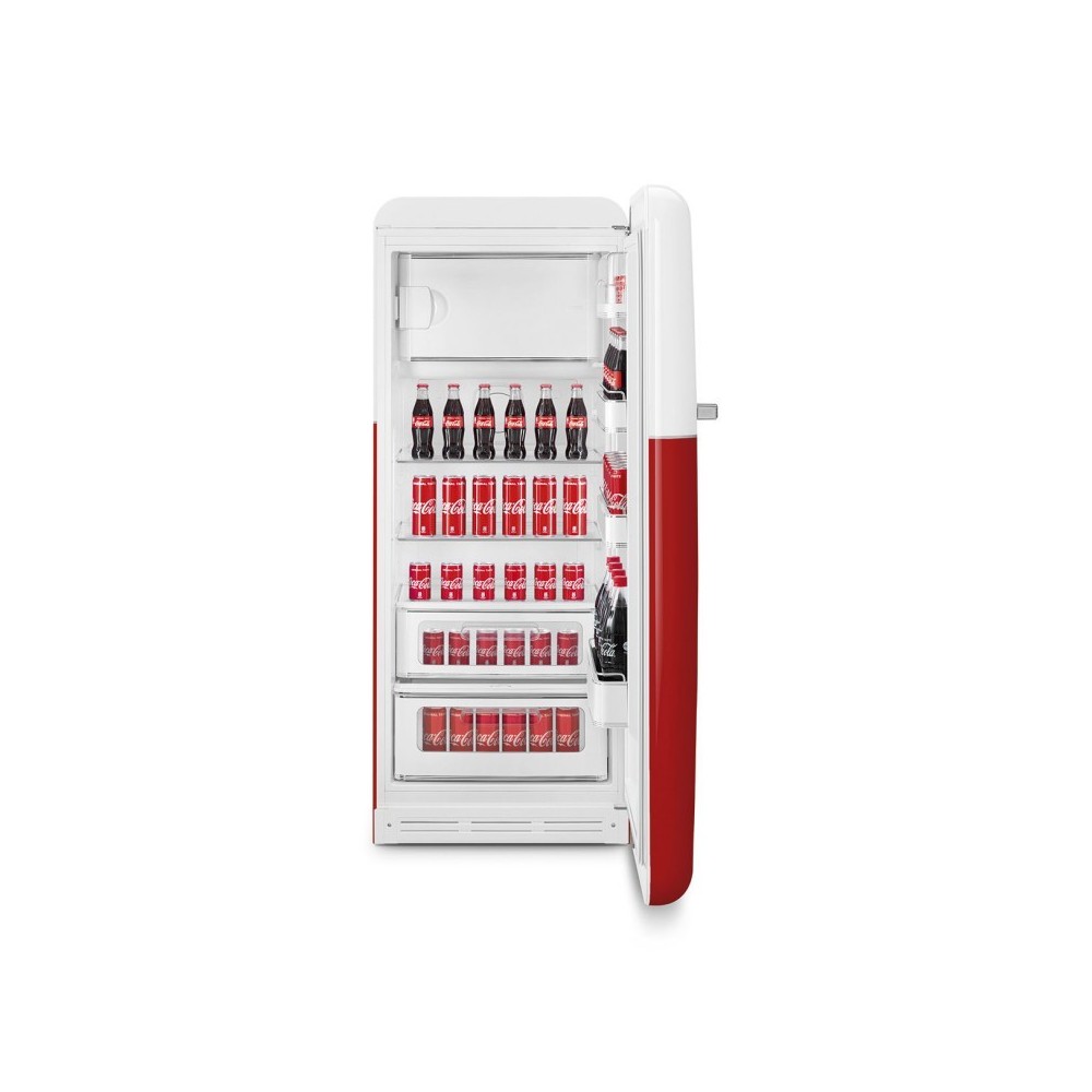 "Frigorifero Smeg in stile Coca Cola anni '50".