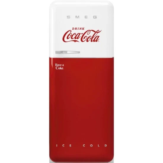 "Smeg's Iconic 50s-Style Coca Cola Refrigerator".