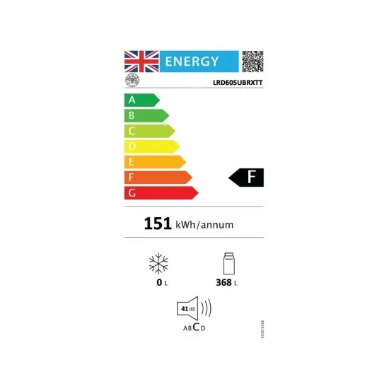 Bertazzoni 60 cm Colonna Frigorifero da Incasso in Acciaio