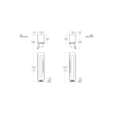 "Vini Incasso Porta a DX Bertazzoni da 212 cm H."