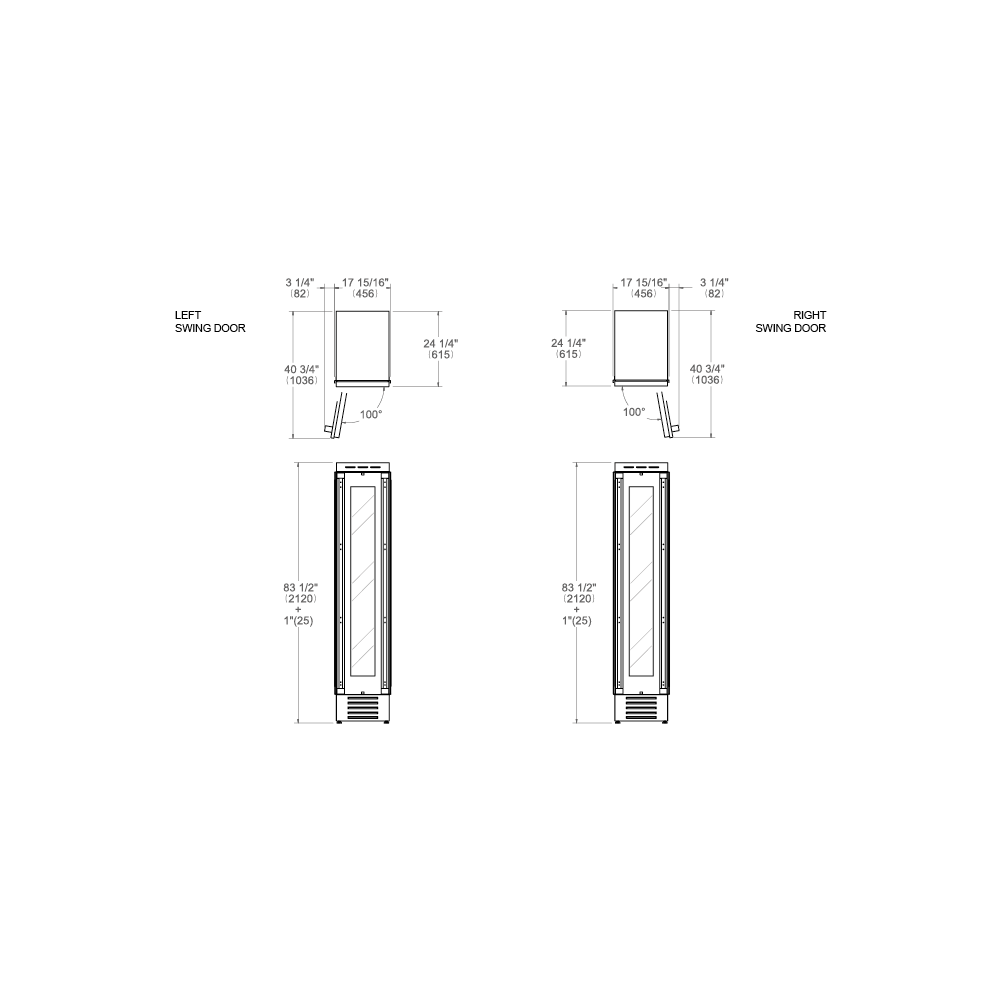 Bertazzoni - Bodega 45 cm H 212