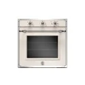 Built-in oven 60cm electric, 5 functions ivory/stainless steel Heritage Series