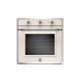 Built-in oven 60cm electric, 5 functions ivory/stainless steel Heritage Series