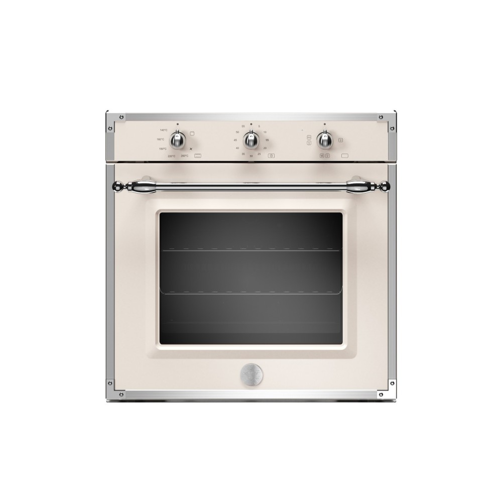 Built-in oven 60cm gas, 5 ivory/stainless functions 遗产系列