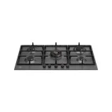 Bertazzoni P905CPRONE - Gas Plan 90cm Dual Wok 5kW, Nero Opaco tención DueG Store
