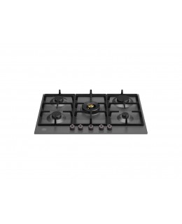 Built-in hob 75 cm black with wok Professional Series
