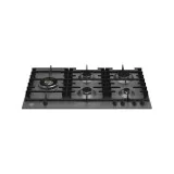 Bertazzoni P905LMODX: Gaskochplan 90cm, 5 Kocher, Seite Wok