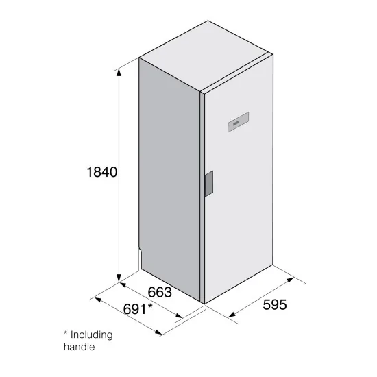 Asko DC7784HPW Wardripper-Haarpumpe, kein Abfluss, 16m Legen