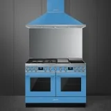 Smeg Кухня 120x60 см: Смешанный газ фортепиано.