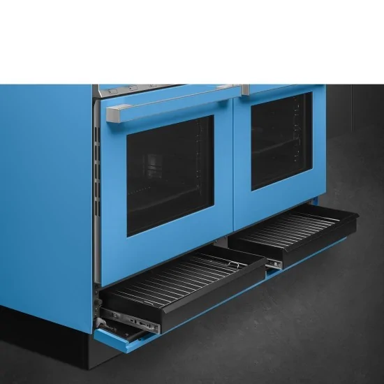 Smeg Кухня 120x60 см: Смешанный газ фортепиано.