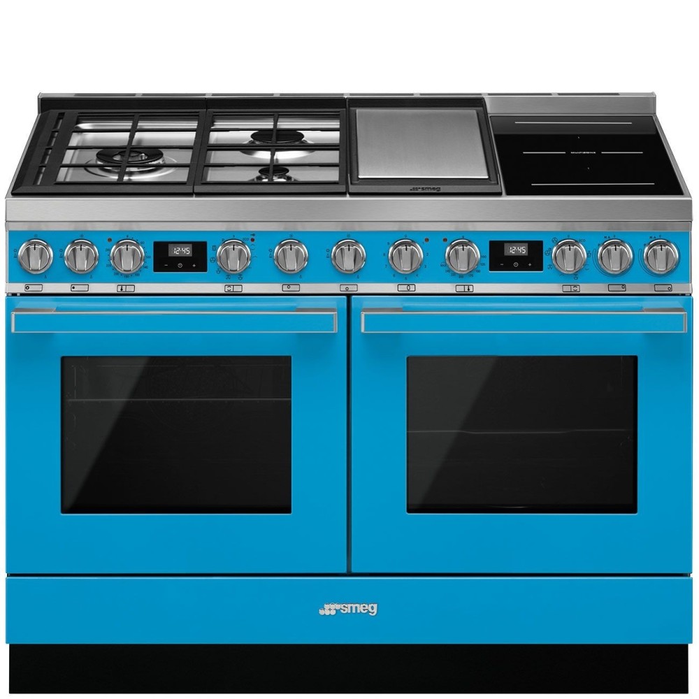 Smeg Kitchen 120x60 cm: Mixed Gas Hob.