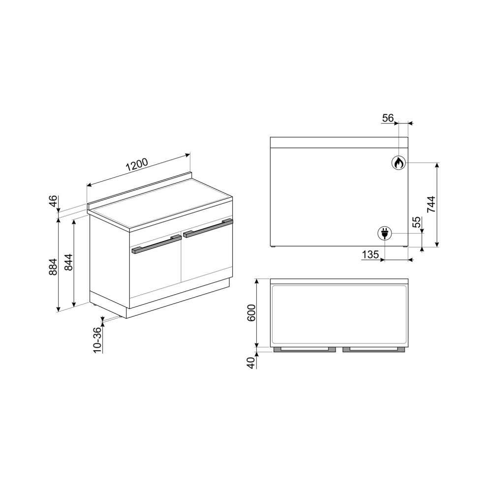 smeg CPF120 portofino